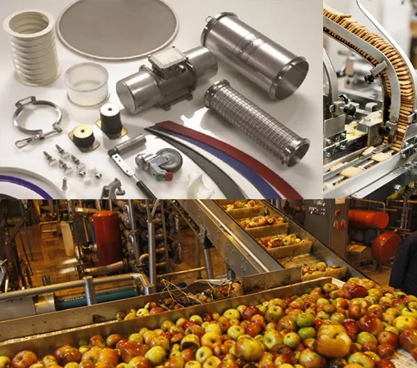 Food Processing Machine Spare parts